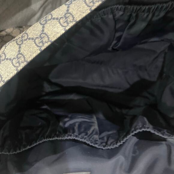 Gucci GG Monogram Navy Diaper Bag - Picture 7 of 12